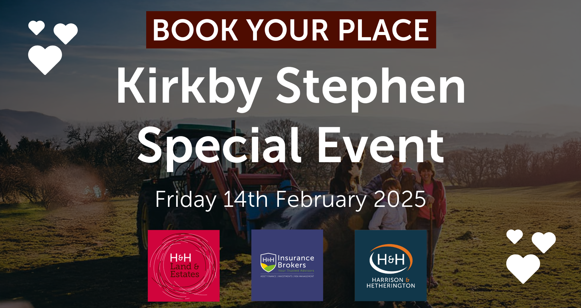 Kirkby Stephen Special Event on Valentine's Day