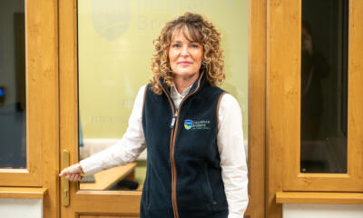 Amanda Wallbank Associate Director at HH Insurance Brokers outside the Kirkby Stephen office