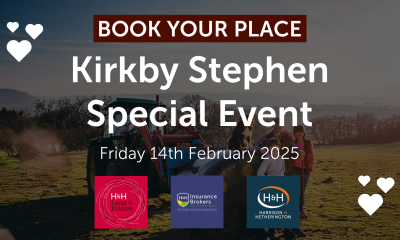 Kirkby Stephen Special Event on Valentine's Day