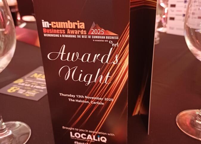 Celebrating Cumbrian businesses at the in-Cumbria business awards