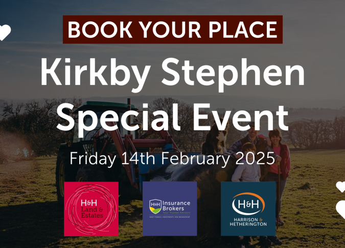 Kirkby Stephen Special Event on Valentine's Day